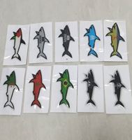 Autocollant décoratif pour téléphone portable Paul Shark en PVC, nouveau, imprimé UV, style dessin animé, CP Jul Vrunk Marseille Palestine