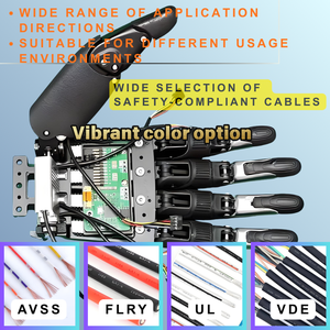 맞춤형 로봇 케이블 하네스 M12 A-코드 센서 하네스 (협동 로봇용) - IP67 방수 5m 길이 IRH07 - Product Image 2