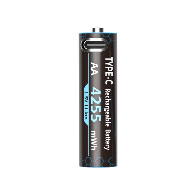 PUJIMAX 1.5v AA Rechargeable USB C Chargeable Lithium Battery 1PCS Wholesales Price for Gaming Households Appliances Stock