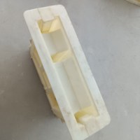 Moule à blocs creux double face en plastique ABS pour la fabrication de briques en béton, modèle S30-10, fabriqué par Reazone