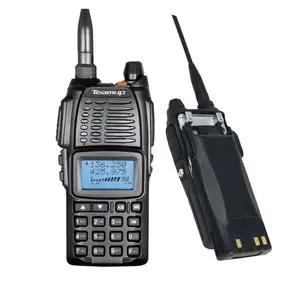 Popular Long Distance 10km Talk Range LED Display Dual Band Radio UHF VHF Walkie Talkie for Outdoor Tourism Hiking Business