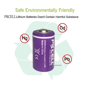 Lisocl2 1/2 <span class=keywords><strong>AA</strong></span> pin <span class=keywords><strong>Lithium</strong></span> er14250 ER 14250 cho máy dò - Product Image 3