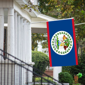 Banderines de Belize de 3x5 pies al por mayor, banderas de poliéster 100D personalizables para todas las naciones, entrega rápida de un proveedor fiable - Product Image 6