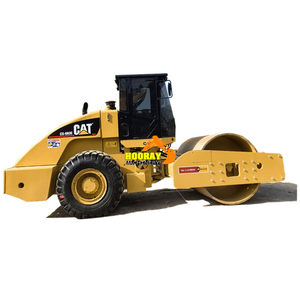 รถบดถนนคุณภาพดี Caterpillar CS683E มือสอง ของแท้จากญี่ปุ่น รถบดถนน Cat CS683E รถบดอัดดิน Caterpillar - Product Image 5