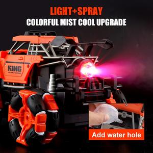 Cool Style RC passe-temps dérive voiture de course carro de deriva avec Simulation de fumée légère 1/16 voiture jouet télécommandée tout-terrain - Product Image 3