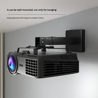 Support de projecteur mural/plafond à longueur réglable avec capacité de charge de 1,5 kg et capacité de charge de 10 kg pour BenQ JMGO Dangbei, usage domestique