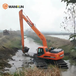 河川浚渫および潮干湿地資源開発用の水陸両用浚渫機 - Product Image 2