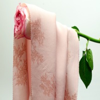 Tissu Jacquard en Fibre de Rose Biologique Soyeuse Recyclée à Base Végétale avec Parfum de Rose pour Vêtements – Vente en Gros