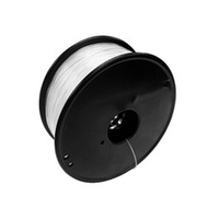 Câble à fibre optique invisible 1000M G657A2 LC UPC avec gaine transparente en PVC/Nylon, bobine de câblage pour FTTH/FTTX, longueur pour câblage intérieur