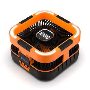 Ventilador de Camping para Exteriores 2026 de Última Tendencia con Batería de Larga Duración de 10000mAh y Luz LED al por Mayor - Product Image 3