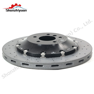 34116786631 	 410*36 mm 	 34216775295 	 Kit de Caliper de Freno Mejorado de 402*30 mm con Disco de Freno de Cerámica de Carbono para Rolls-Royce Wraith <span class=keywords><strong>Ghost</strong></span> - Product Image 3