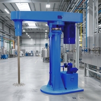 Disperseur haute vitesse antidéflagrant DZJX pour peintures, encres et résines chimiques – Équipement de mélange à fréquence variable avec levage – Fabricant