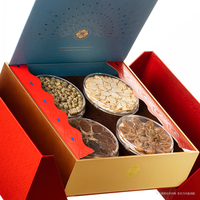 Boîtes cadeaux personnalisées vides de luxe, écologiques, recyclables, rigides, de qualité alimentaire, motif paon, nid d'oiseau, pour compléments alimentaires et huile d'olive