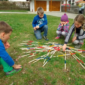 Vente en gros Bâton de ramassage de jeux d'extérieur en bois <span class=keywords><strong>Mikado</strong></span> géant pour enfant - Product Image 3