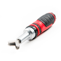 Kit de tournevis à cliquet à cliquet, 46 pièces, poignée TPR CRV slot ph torx bit