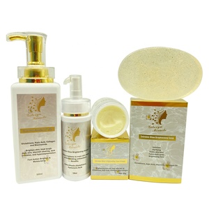 Set Aclarante y Blanqueador para el Cuidado de la Piel, Aclara Visiblemente, Hidrata, Antienvejecimiento, Reduce Manchas Oscuras, Elimina Imperfecciones, Trata la Piel Oscura - Product Image 4