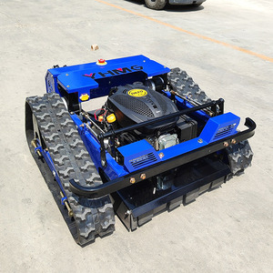 CE Certified 550mm 800mm Remote Control Crawler Intelligent <strong>Robot</strong> Lawn Mower Manufacturer with Good Price - Product Image 1