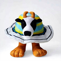 Nouvelle peluche Brainrot, super douce, jouet de collection, poupée d'animal mémétique pour la décoration de la maison, cadeaux, techniques brodées, coton PP