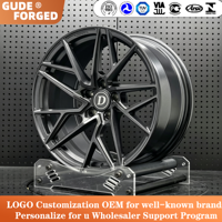 Jantes en alliage GUDE à 5 branches, 5X112 5x114.3 5X120, 18 19 pouces, légères, pour voitures particulières Toyota Honda Lexus