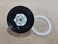 Ensemble de lames électriques domestiques en acier inoxydable avec moyeu en cuivre et base noire, pièces de rechange en plastique pour mixeurs BEISHUN DBD-048