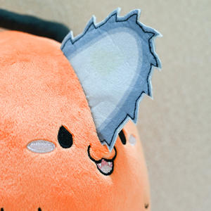 צעצועי קטיפה רכים בצורת כדור עם קישוט מסור שרשרת, פושיטה בהתאמה אישית לפי דמות אנימה, בובת קטיפה אישית - Product Image 5