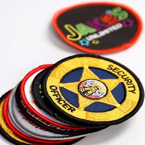 Écussons LOGO à coudre ou thermocollants, design personnalisé, université, collège, broderie 3D, patchs brodés en tissu - Product Image 3