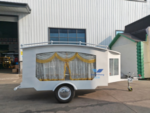 Best Seller <b>Trailer</b> Hearse Hearse Royal Style Funeral Carriage White and Gold Ornate Luxury Funeral Vehicle for Export - Product Image 4