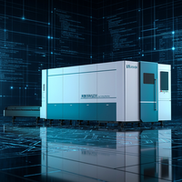 Nouvelle machine de découpe laser entièrement automatique et fermée LX3015PHO de haute puissance 1kw-30kw