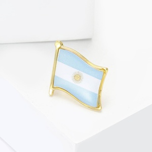 Nuevo Broche Elegante <span class=keywords><strong>de</strong></span> Alta Gama con Bandera <span class=keywords><strong>Argentina</strong></span> en Aleación con Acabado <span class=keywords><strong>de</strong></span> Goteo <span class=keywords><strong>de</strong></span> Aceite para Mujer, Joyería <span class=keywords><strong>de</strong></span> Temperamento Simple para Uso Diario - Product Image 5