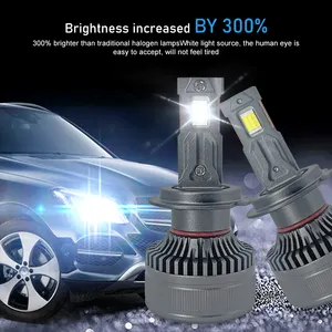 High Power F11 Led Headlight 6000k 20W 30000LM Led Headlight Bulb 9005 9006 9007 H4 H7 H11 H13 H8 Auto Car Led Light