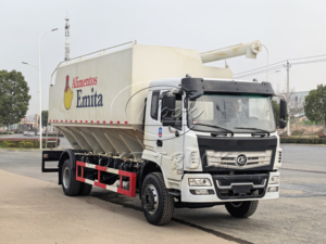 Camión de Transporte de Alimentos de 20000L, Nuevo 4×2, para Transporte de Granos a Granel, Camión Eléctrico para Alimentos a Granel, Camión Silo para Alimentos a Granel - Product Image 6