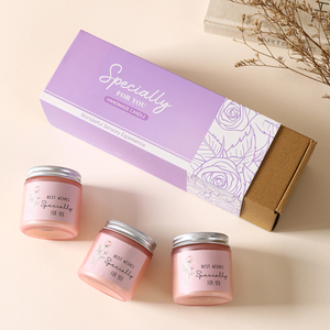 Vela Aromática de Cera de Soja Translúcida Morada Esmerilada, Venta Caliente, Lote Pequeño, Regalo Creativo Personalizado para el Hogar, Aromaterapia - Product Image 2