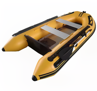 13ft 4m 6 personnes 1.2mm PVC personnalisé OEM aluminium bateau de pêche de plaisance bateau de pêche gonflable bateau de sport Yacht de sport