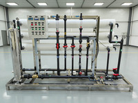 Machines de purification d'eau commerciales avec systèmes de conduites