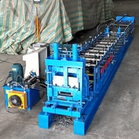 Machine de formage de profilés en C professionnelle, commande PLC, moteur robuste, machine automatique de fabrication de carreaux en terrazzo en forme de C