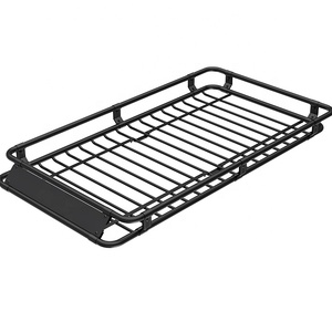 Cesta de carga para <span class=keywords><strong>techo</strong></span> de coche de acero resistente D180-180x100x15,5 cm-Galvanizado y recubierto de pulverización de alta temperatura - Product Image 6