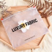 Sacs en plastique transparents PE PVC avec fermeture éclair, biodégradables, personnalisés avec logo, pour bijoux, emballage de t-shirts, sacs à fermeture éclair pour vêtements