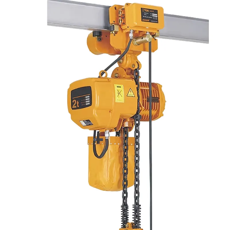 HHBB Type Electric Chain Hoist Fast Speed 380v 220v 1ton 3ton 5 TonChain Block Hoist Lifting Equipment