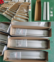 Spoiler solaire en aluminium à barre longue, support solaire en aluminium pour camping-car, bateau, marine