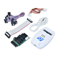 ST-LINK V2 Emulator Debugging Unduh Pemrograman Kabel Pembakar STM32/STM8 STLINK Flash GD32