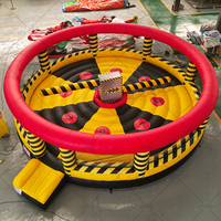 Meng Rui Si MRS-73 5m Jeux gonflables géants interactifs d'extérieur, résistants aux UV et ignifuges en PVC, pour défis de survie