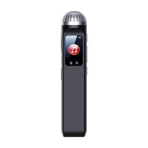 Professionnel 4GB-64GB petit enregistreur vocal activé Microphone annulation du bruit Audio <span class=keywords><strong>Dictaphone</strong></span> lecteur MP3 Protection de sécurité Q99 - Product Image 1