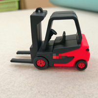 Porte-clés USB Chariot Élévateur Dessin Animé, Modèle de Machine Lourde, Camion, Cadeau Publicitaire d'Entreprise