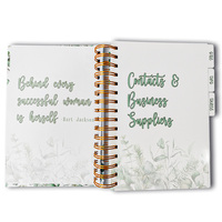 Nuevo Diseño, Agenda Semanal Espiral A4 con Logotipo Personalizado, Diario de Entrenamiento, Cuaderno de Notas, Impresión de Diarios para la Venta con Caja con Logotipo
