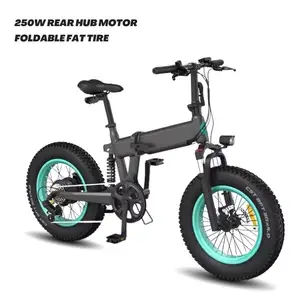 48V 250W fetter Reifen faltbares Mini-E-Bike-Faltrad Elektro-Faltrad für Erwachsene