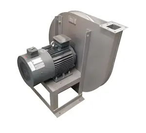 Radial impeller high pressure centrifugal blower fans for material handling of plastic machine