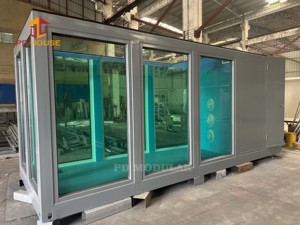 <span class=keywords><strong>Vente</strong></span> <span class=keywords><strong>d</strong></span>'usine : Aquarium portable personnalisé en conteneur transformé, <span class=keywords><strong>bassin</strong></span> à poissons, piscine mobile, certifié ISO/CE, avec filtre - Product Image 2