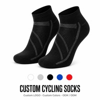 Chaussettes de sport basses respirantes en maille pour la course, la gym et l'entraînement, personnalisables OEM/ODM