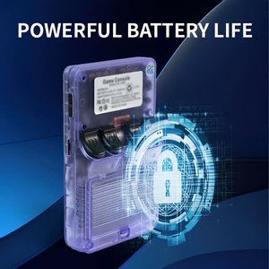 Console de jeu portable HS avec écran de 3,5 pouces, système EE, lecteur de jeux portable, plus de 20 000 jeux, console de jeu vidéo rétro - Product Image 2