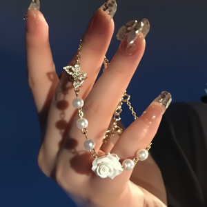 Vendita calda Trending Vintage braccialetti di perline per ragazze alla moda stile farfalla per bambini gioielli all'ingrosso disponibile - Product Image 1